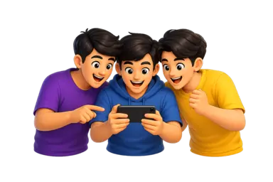 Peserta event komunitas mengikuti kuis live dari browser.